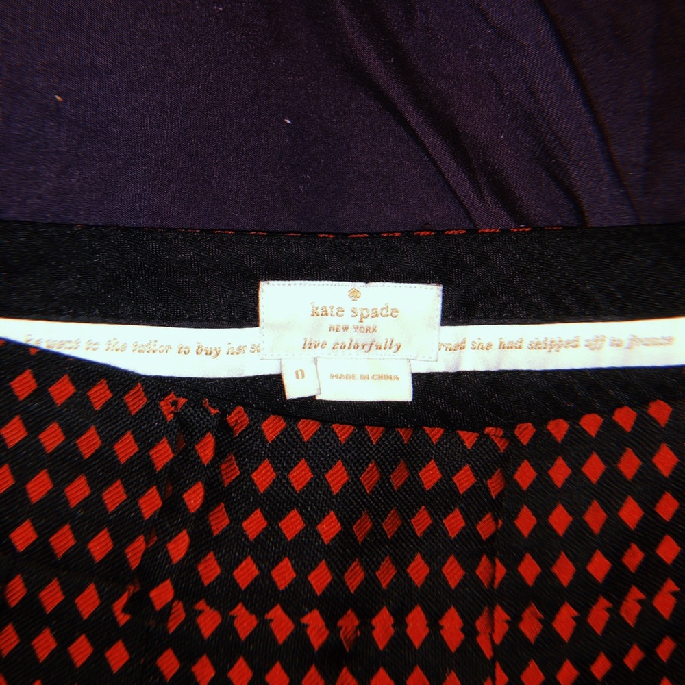 Kate Spade checkered pants♠️